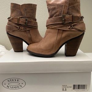 Steve Madden Nadal Cowboy Booties